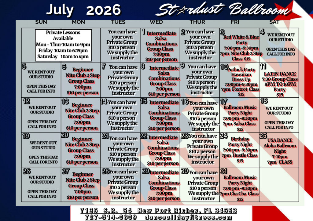 July 2026 Calendar